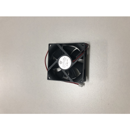 ВЕНТИЛЯТОР охлаждения для индукционных плит  80х80х25 DC 18V, 2 pin